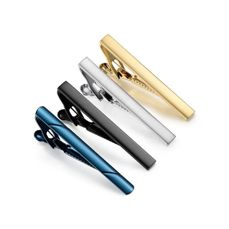 Minimalist Tie Clip For Men Tie Clip To Man Shirt Business Party Gift Box Jewelry Men&