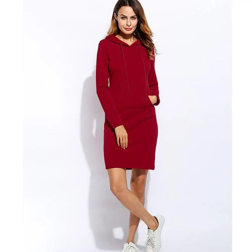 Faionable Hoodie Long Sve Dr Women&