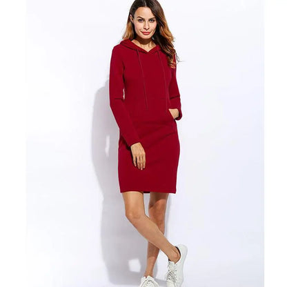 Faionable Hoodie Long Sve Dr Women&