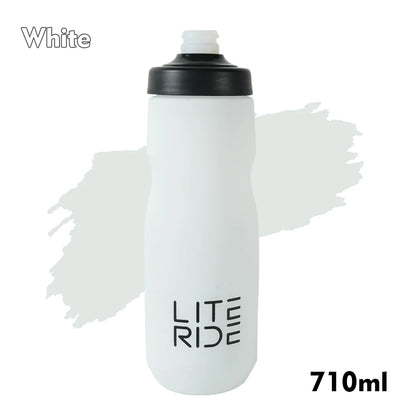 LITERIDE 610ml/710ml Bicycle Bottle MTB Road Bike Water Bottle Outdoor Sports Plastic Portable Large Capacity Drink Cycling