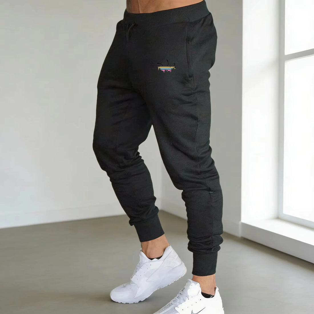 Jogger Sporty Man Pants Fitness Sports Pants Men Black Jogging Pants Men&