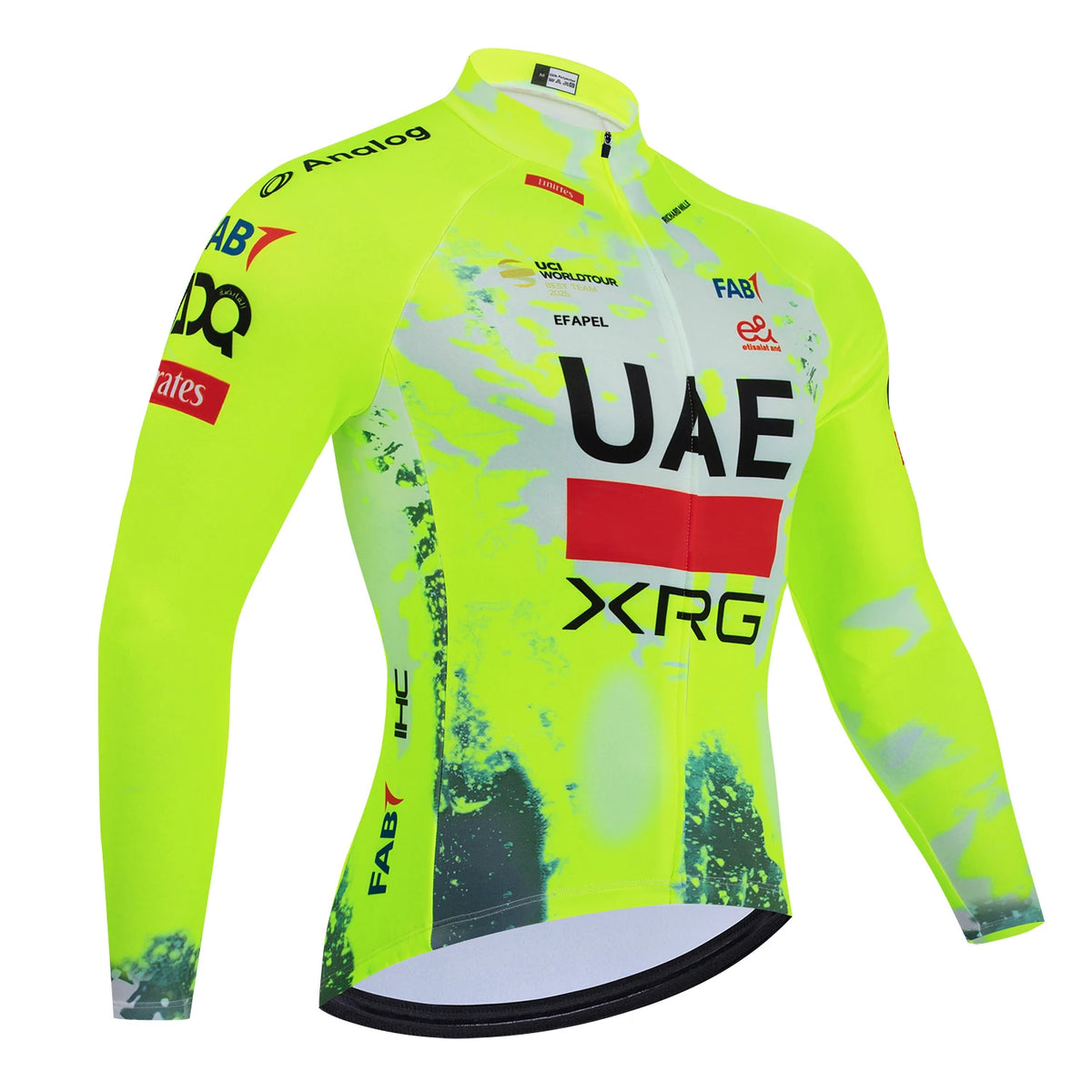 Winter 2027 ITALIA Cycling Jacket UAE Bike Jersey Pants Men Women Thermal Fleece Ropa Ciclismo Bicycle Maillot Pants Clothing