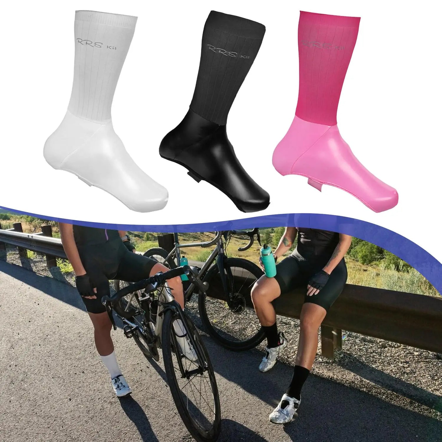Cycling Shoe Covers Bicycle Overshoes Professional Shoecovers Rainproof Windproof Breathable Protectors for Trip Travel