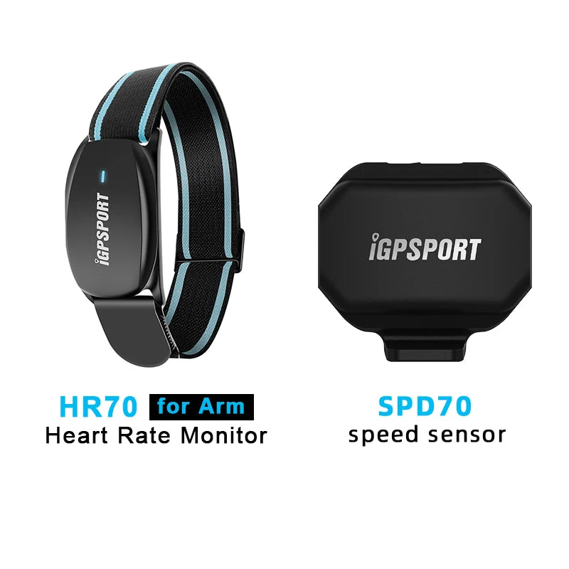IGPSPORT SPD70 CAD70 Speed Sensor Dual Mode Support Bike Cadence HR40 HR70 Heart Rate Monitor For BSC100S BSC200 BSC300 Garmin
