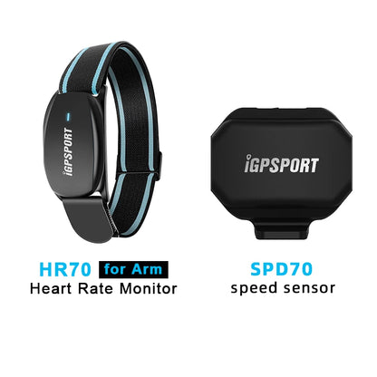 IGPSPORT SPD70 CAD70 Speed Sensor Dual Mode Support Bike Cadence HR40 HR70 Heart Rate Monitor For BSC100S BSC200 BSC300 Garmin