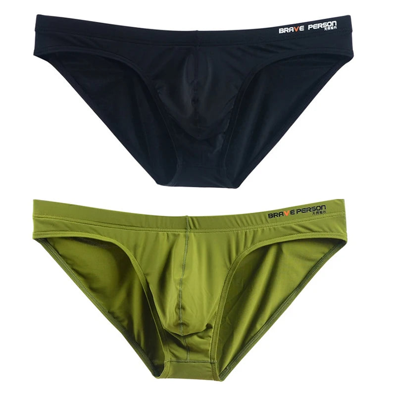 2pcs/1pcs Men Briefs Mens Underwear Elasticity Underwear Male Comfortable Panties Male Shorts Briefs Hot