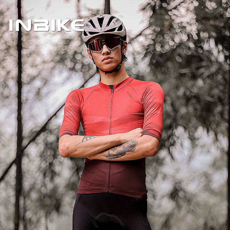 INBIKE Summer Cycling Clothing Breathable Cycling Clothing Men&