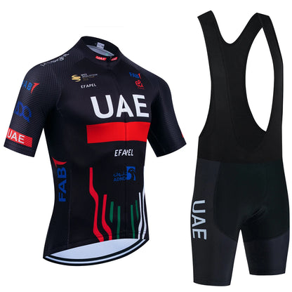 New Black UAE Cycling Maillot Jersey Shorts Men Women Ropa Ciclismo MTB Road Bicycle Jersey Riding Bike T-shirt Pants Clothing