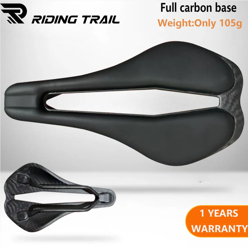 Riding trail  Saddle  Carbon saddle Hollow Comfortable Breathable Road bike saddle MTB  Bicycle  seat Cycling Saddles