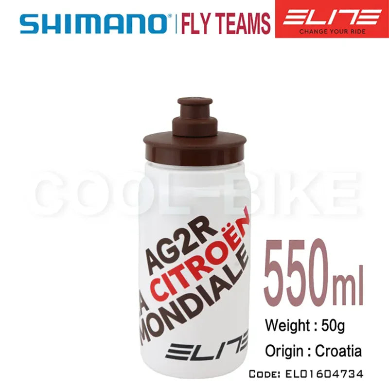 Elite FLY TEAMS COCO-COLA Cycling Water Bottle 550ML 750ML Road Mountain Bike Kettle