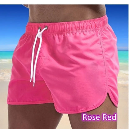 Swimsuits Man 2025 Summer Beach Shorts Mesh Lined Swimwear Board Shorts Male Men&