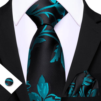 Barry.Wang Jacquard Water Duck Blue Men&