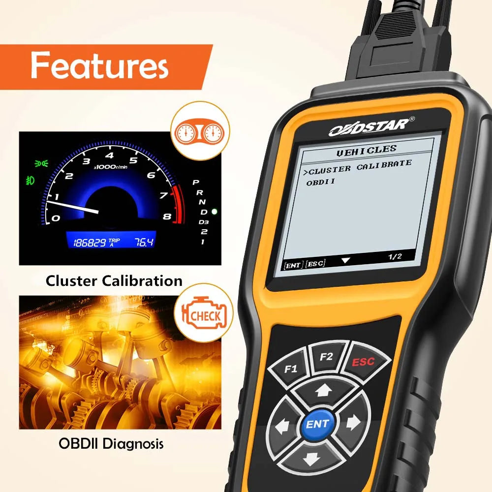 2026 Original OBDSTAR X300M OBD2 Car Cluster Calibrate OBDII Diagnostic Tool