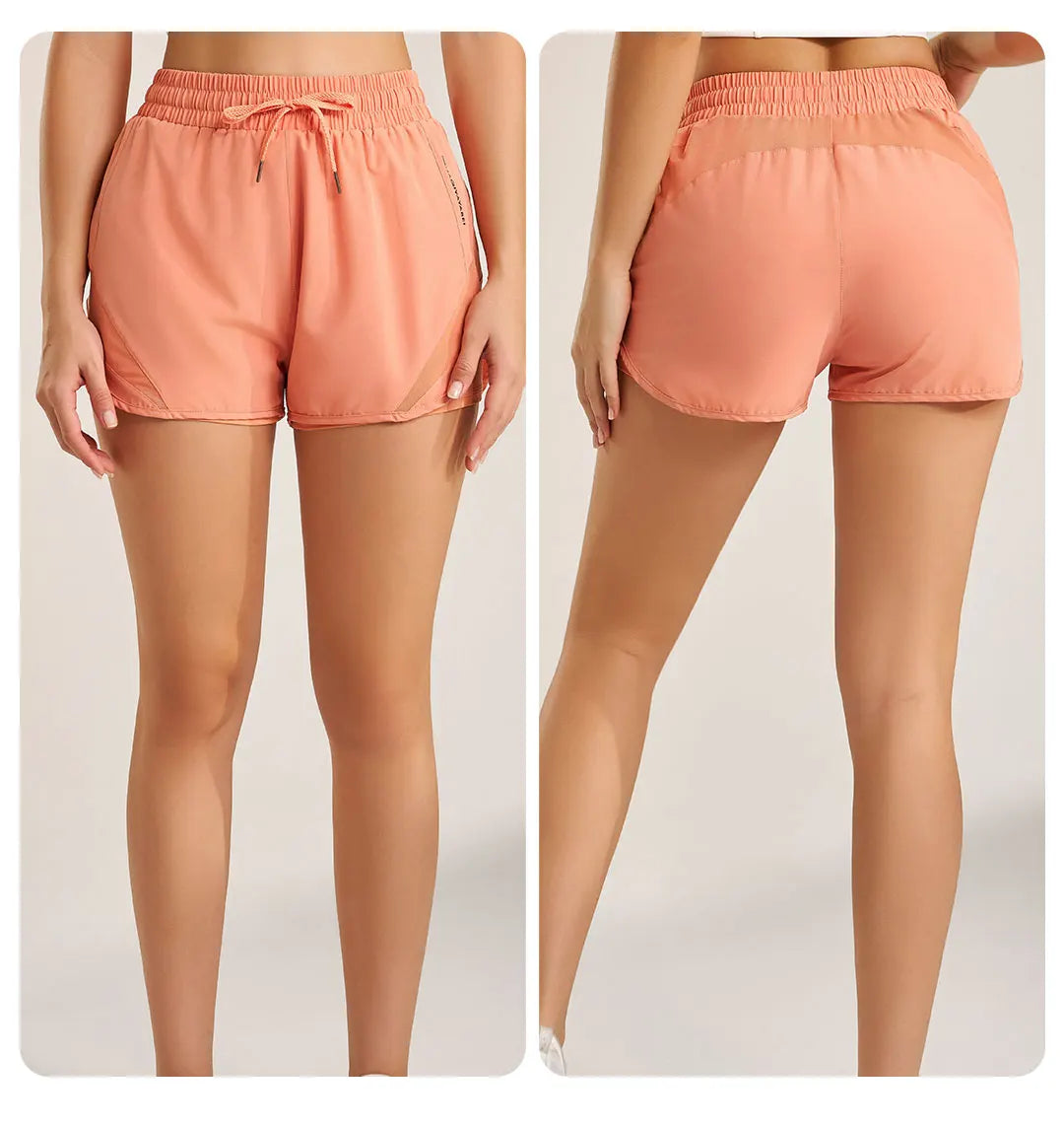 Women Sportswear Yoga shorts  Bottoms Running Shorts Gym Fitness Activewear Workout Gym Wear Ropa Deportiva Mujer