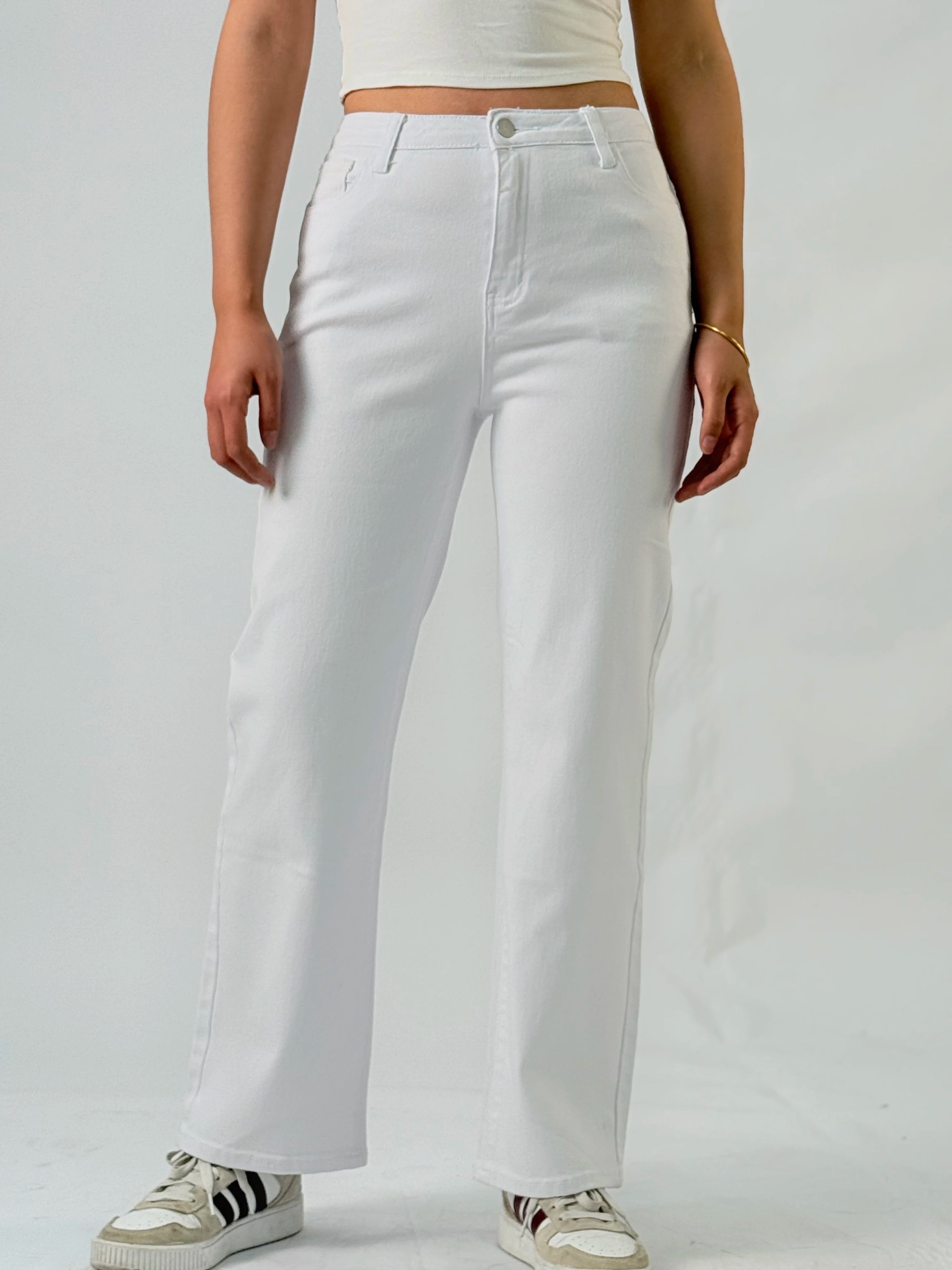 Y2K White Classic women&