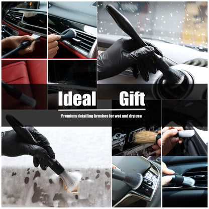 3/1Pcs Car Wash Wheel Brush Kit Flexible Car Detailing Brushes Non-Slip Easy To Cleaning Rims Spokes Wheel Barrel Car Accessorie