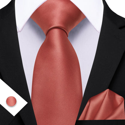 Barry.Wang Jacquard Bright Red Men&