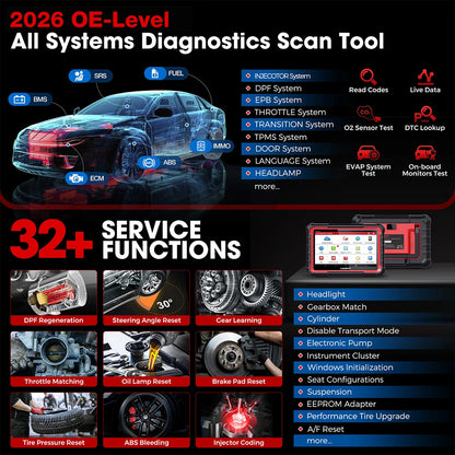 LAUNCH X431 PRO ELITE 8&