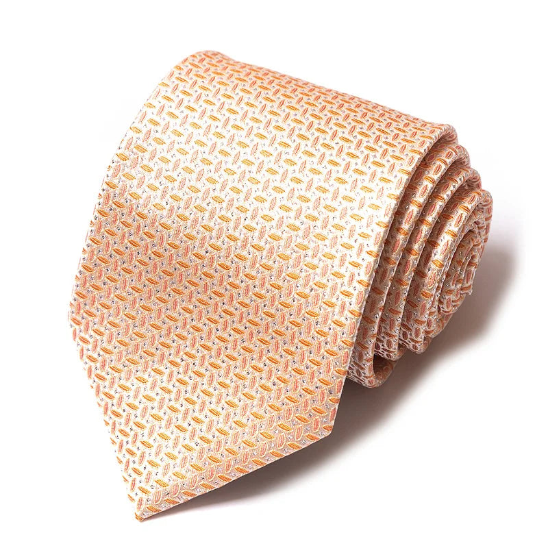 High-quality Wedding Ties For Men Fashion New Style Blue Strip Print Neckties Daily Office Apparel Accessories Gift For Man