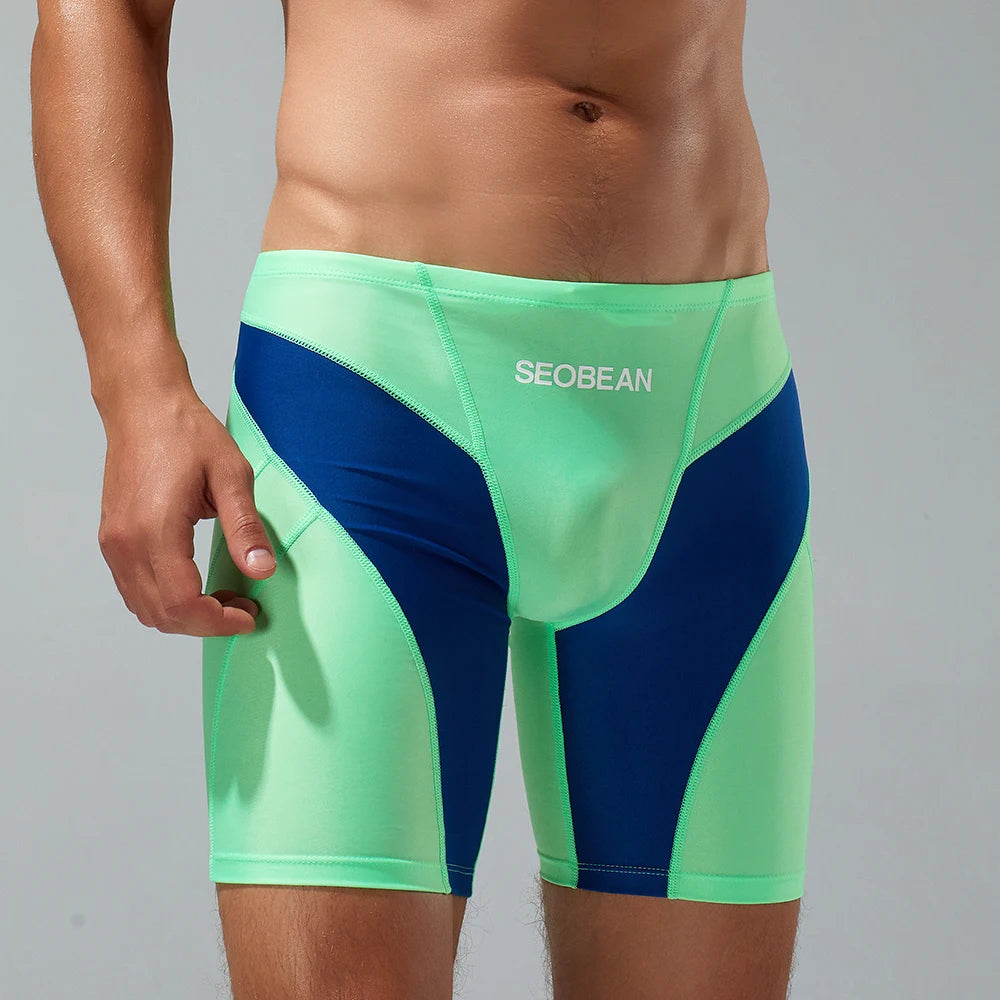 Mens Swimwear Sports Shorts Swim Trunks
