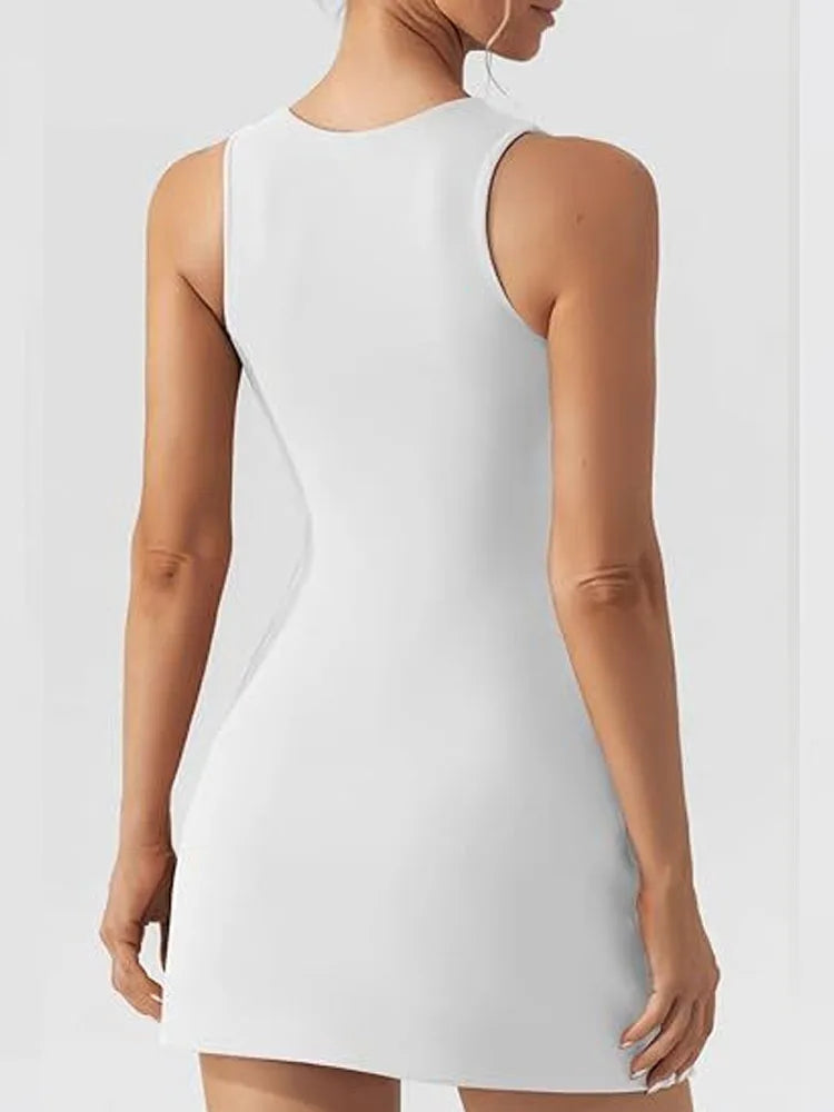 2025 New Fashion Sexy Slim Fit Party Strap Dress Summer Y2k Solid Color Mini Slip Dress Elegant Sleeveless Evening Dresses