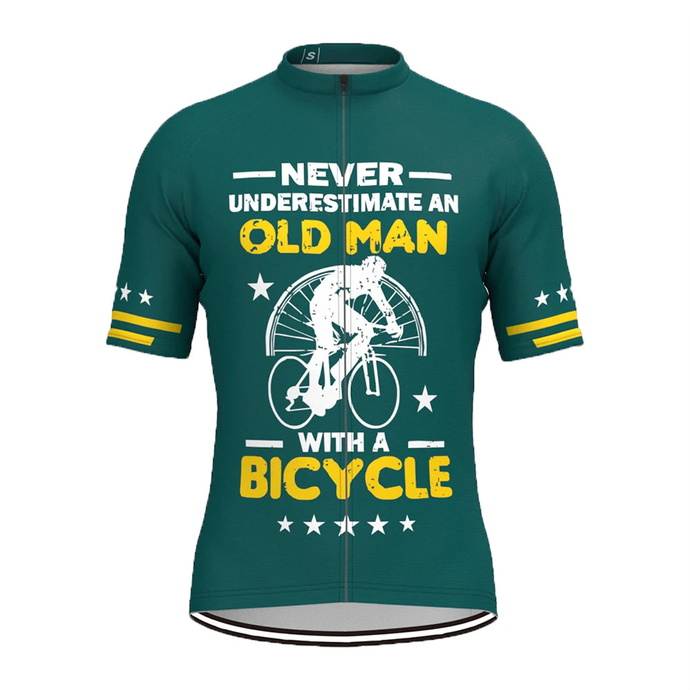 Cycling clothes mountain bikes summer short sleeved quick drying cycling sports shirt