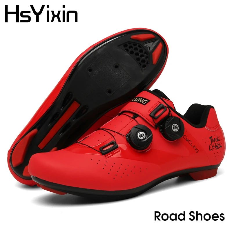 Professional Cycling Shoes Road Bike Men Racing Race Self-locking Speed Bike Sneakers Women Spd Non-slip Flat MTB Cycling Shoes
