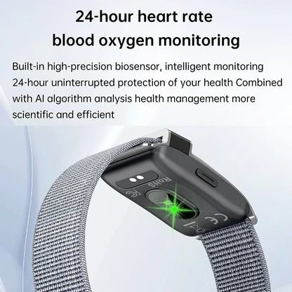 New Sport Fitness Tracker Time Display GPS Smart Bracelet Health Monitoring Pedometer Call Reminder Waterproof Smart Wristband