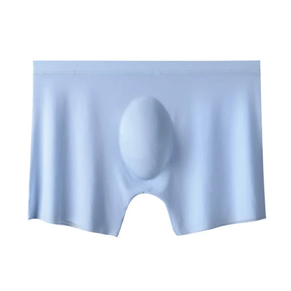 1pc Mens Boxers Shorts Ice Silk Men Panties Seamless Sexy Underwear Man Underpants Panties Male Antibacterial Breathable Briefs