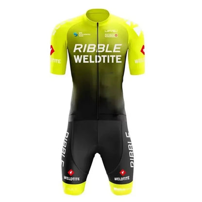 Pro team lycra aero skin suit custom logo cycling Skinsuit running ropa ciclismo bicicleta body wear triatlon triathlon