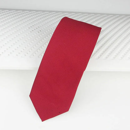 Red Tie ForMen Elegant Silk Necktie Legami White Stripe Solid Women Cravate Corbata Wedding Luxury Suit Man tuxed Gift Gravatas