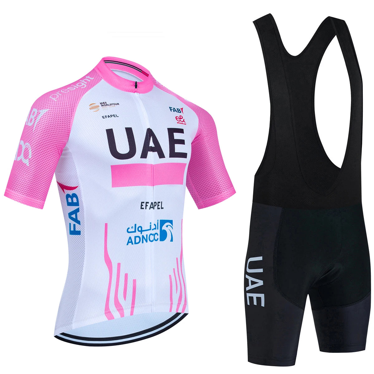 New Black UAE Cycling Maillot Jersey Shorts Men Women Ropa Ciclismo MTB Road Bicycle Jersey Riding Bike T-shirt Pants Clothing