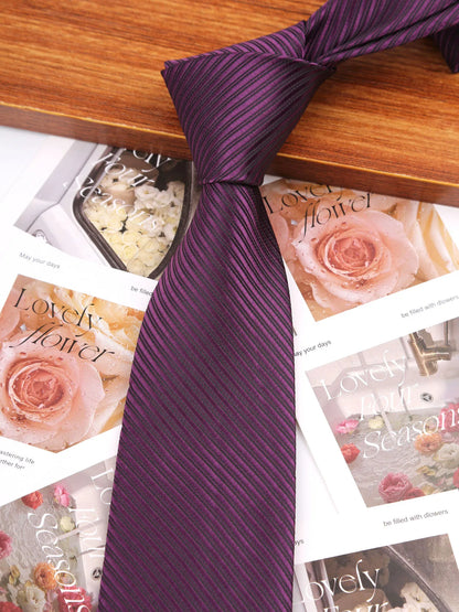 Man Thin Ties Striped Designer Necktie Men Business Formal Wedding Tie 8cm Blue Red Neck Ties Fashion Shirt Necktie Accessories