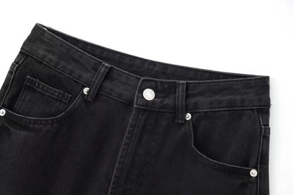 ETJ Wide-leg high-waisted jeans  women&