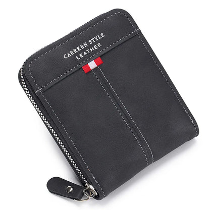 PU leather stitching men&
