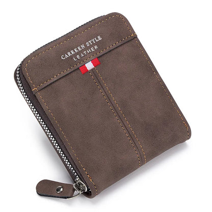 PU leather stitching men&