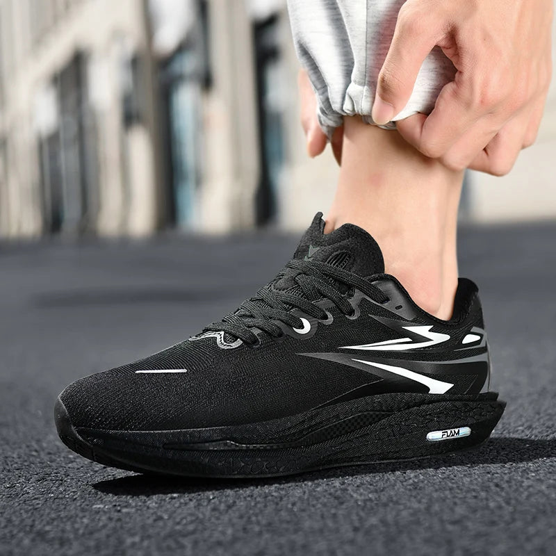 New Running Shoes Men Casual Carbon Board Marathon Sports Breathable Lightweight Women&