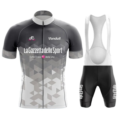Tour De Italy Cycling Jersey Set for Men, Short Sleeve, Breathable, MTB Bike Clothing, Uniform Suit, Summer, 2024
