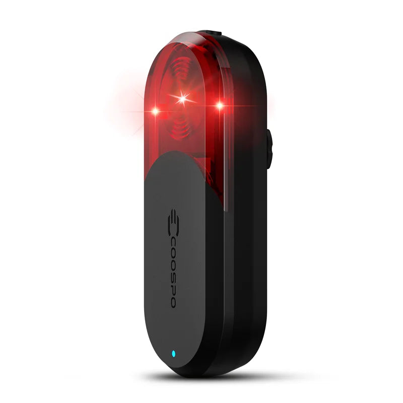 COOSPO TR70 Radar Tail Light Smart Bike Taillight Brake Warning IP67 Waterproof Cycling Rear Light 7 Light Modes Tail Lamp