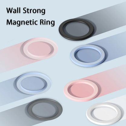 2025 New Universal Magnetic Metal Plate Ring Holder For iPhone 16 15 14 Magnet Wall Mobile Phone Holder Magnetic Car Phone Stand