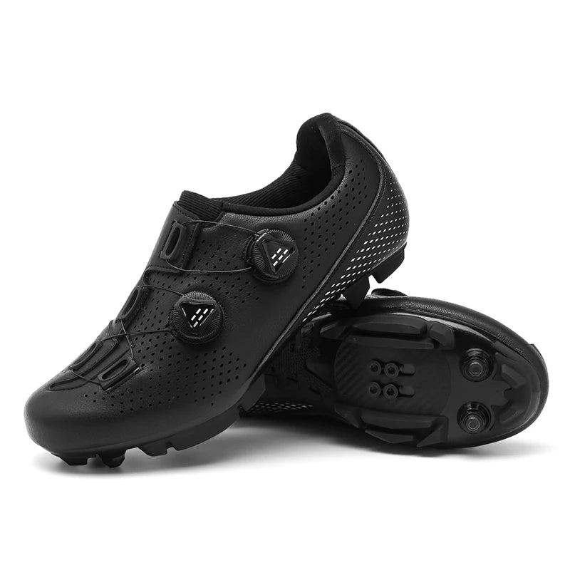 MTB Cycling Shoes for Men Dirt Bike Sneakers Cleat Racing Mountain Biking Footwear