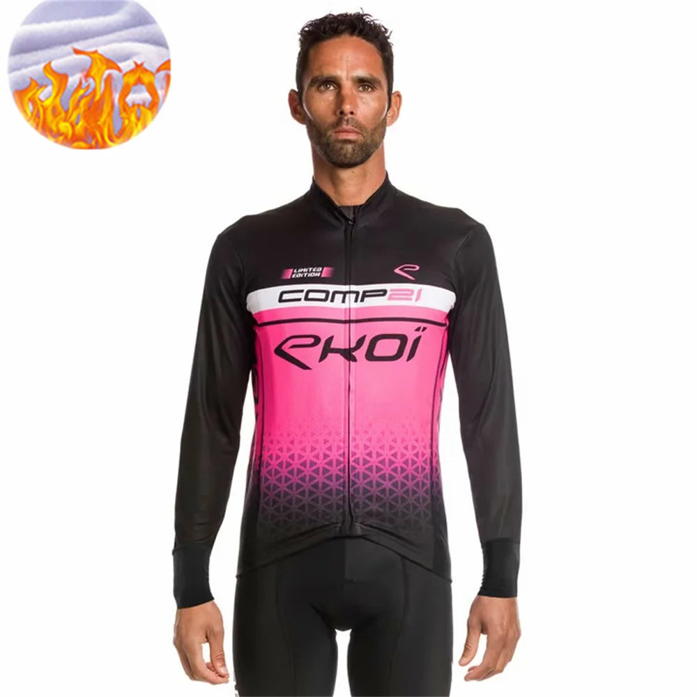 2024 New Winter Cycling Clothing Men&