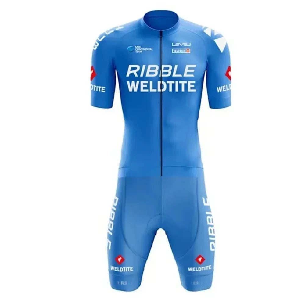 Pro team lycra aero skin suit custom logo cycling Skinsuit running ropa ciclismo bicicleta body wear triatlon triathlon