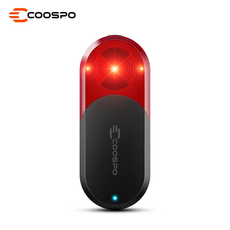 COOSPO TR70 Radar Tail Light Smart Bike Taillight Brake Warning IP67 Waterproof Cycling Rear Light 7 Light Modes Tail Lamp
