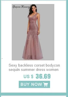 Sexy backless long prom bridesmaid party dresses for women 2026 elegant chiffon evening dress sequin maxi summer dress vestidos