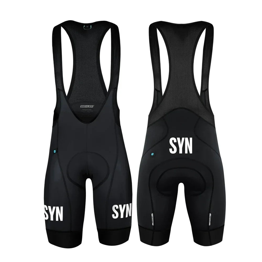 Pro Team Racing 6-8 hours Unisex Bib Shorts Shockproof sponge seat for Cycling Bottom MTB Shorts Men Women Bicycle Clothing
