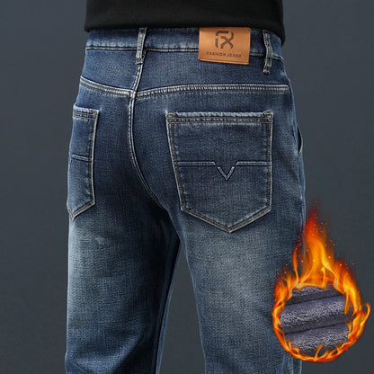 2024 Winter Warm Jeans Men&