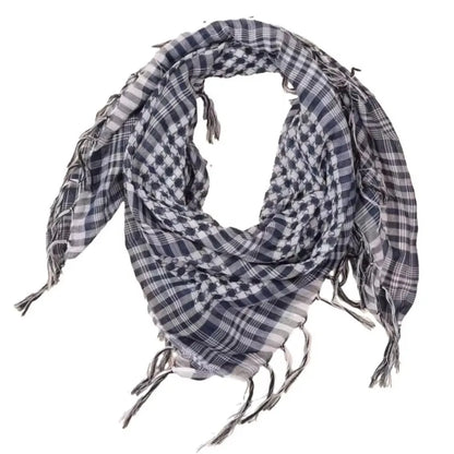 Arabic Scarf Large Arab Shemagh Headscarf with Tassel Costume Desert Scarf Head Neck Scarf for Men Women new Scarf &amp;Wrap