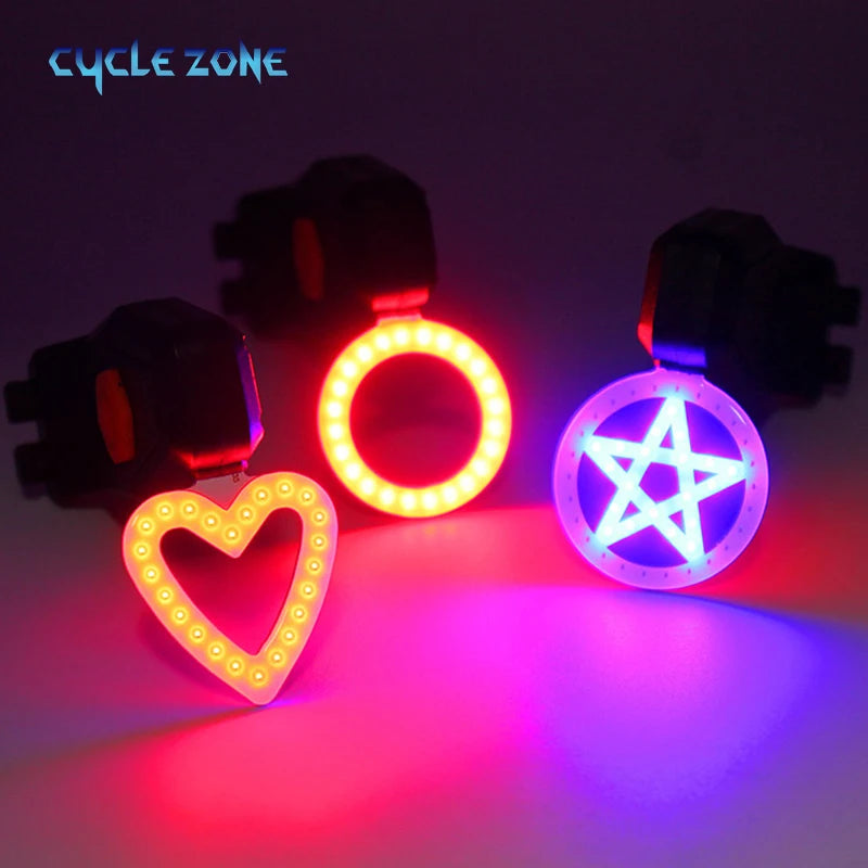 Bicycle Tail Light Cycling Lamp Multi Lighting Modes USB Rechargeable Led Flash Tail Rear Lights MTB Seatpost Bike Accessories