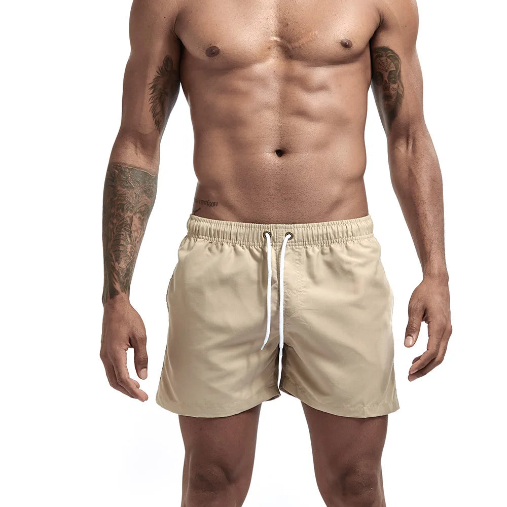 Swimsuits Man 2025 Summer Beach Shorts Mesh Lined Swimwear Board Shorts Male Men&